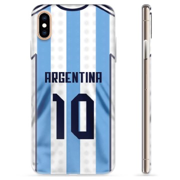 Coque iPhone X / iPhone XS en TPU - Argentine