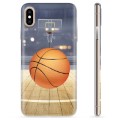 Coque iPhone X / iPhone XS en TPU - Basket-ball
