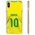 Coque iPhone X / iPhone XS en TPU - Brésil