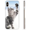 Coque iPhone X / iPhone XS en TPU - Chat