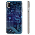 Coque iPhone X / iPhone XS en TPU - Circuit Imprimé