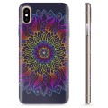 Coque iPhone X / iPhone XS en TPU - Mandala Coloré