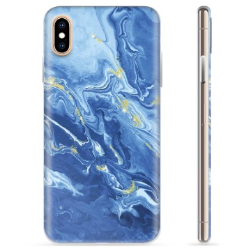 Coque iPhone X / iPhone XS en TPU - Marbre coloré