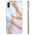 Coque iPhone XS Max en TPU - Marbre Élégant