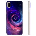 Coque iPhone X / iPhone XS en TPU - Galaxie