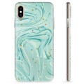 Coque iPhone X / iPhone XS en TPU - Menthe Verte