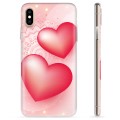 Coque iPhone X / iPhone XS en TPU - Love