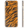 Coque iPhone X / iPhone XS en TPU - Tigre