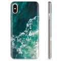 Coque iPhone X / iPhone XS en TPU - Vagues