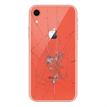 Réparation Cache Batterie pour iPhone XR - Verre Seulement - Coral