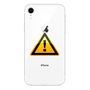 Réparation Cache Batterie pour iPhone XR - cadre inclus - Blanc