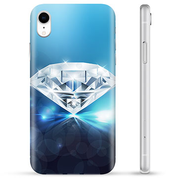 Coque iPhone XR en TPU - Diamant