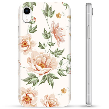 Coque iPhone XR en TPU - Motif Floral