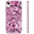 Coque iPhone XR en TPU - Cristal Rose