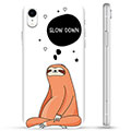 Coque iPhone XR en TPU - Slow Down