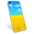 Coque iPhone XR en TPU Ukraine - Champ de blé