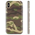 Coque iPhone XS Max en TPU - Camouflage