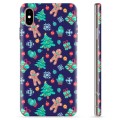 Coque iPhone X / iPhone XS en TPU - Bonhomme en Pain d'Épices
