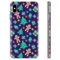 Coque iPhone X / iPhone XS en TPU - Bonhomme en Pain d'Épices