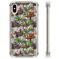 Coque Hybride iPhone X / iPhone XS - Graffiti