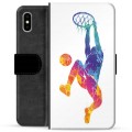 Étui Portefeuille Premium iPhone X / iPhone XS - Slam Dunk