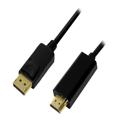Câble vidéo LogiLink DisplayPort / HDMI - 2m - Noir