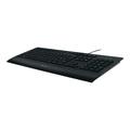 Clavier Filaire Logitech K280e - Disposition US - Noir