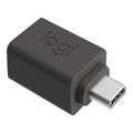 Adaptateur Logitech USB-C Gris - Noir