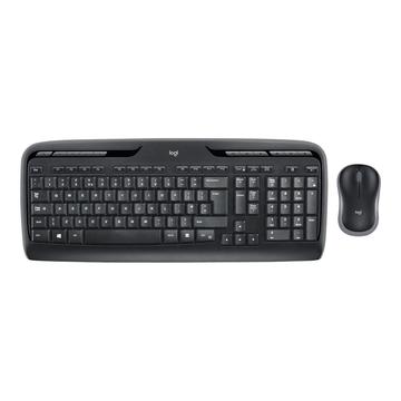 Ensemble Clavier et Souris Logitech Wireless Desktop MK330 - Noir