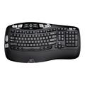 Clavier Sans Fil Logitech K350 - Disposition Nordique - Noir