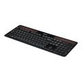 Clavier Solaire Sans Fil Logitech K750 - Disposition Nordique - Noir