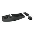 Ensemble de Bureau Ergonomique Sculpt de Microsoft - Disposition Nordique - Noir