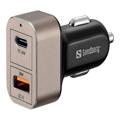 Sandberg Car power adapter 24Watt Automotive allume-cigare
