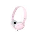 Écouteurs filaires Sony MDR ZX110 - Rose