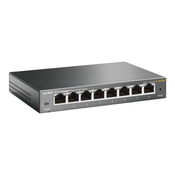 TP-Link TL-SG108E Switch Intelligent Gigabit 8 Ports - Noir