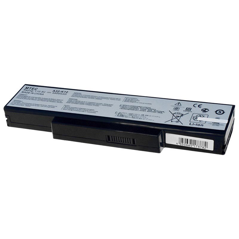 Asus Laptop Batterie N73, N71, X77, X72, K73, K72, A72 Series 4400mAh