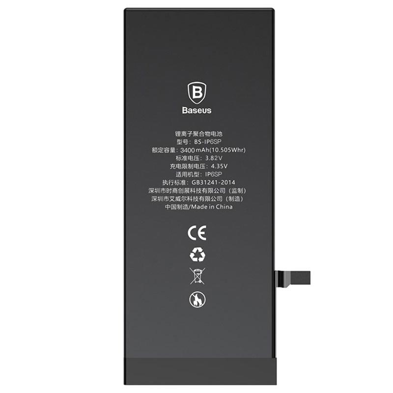 Batterie Haute Capacite Baseus Bs Ip6sp Pour Iphone 6s Plus 3400mah