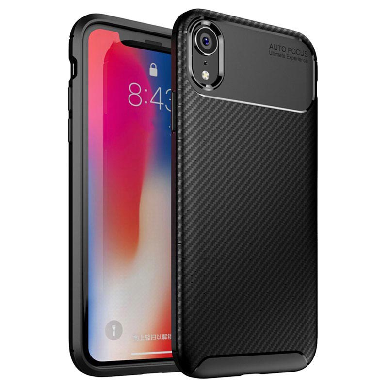 coque iphone xr carbon