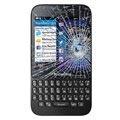 Réparation vitre d'écran et écran tactile BlackBerry Q5 - Noir