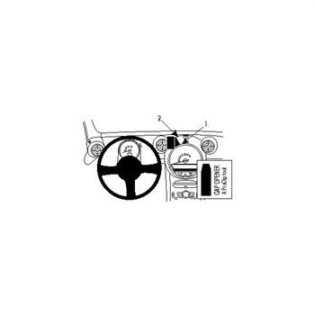 Support De Fixation Brodit 854661 Pour Mini Cooper Country Man 10 16