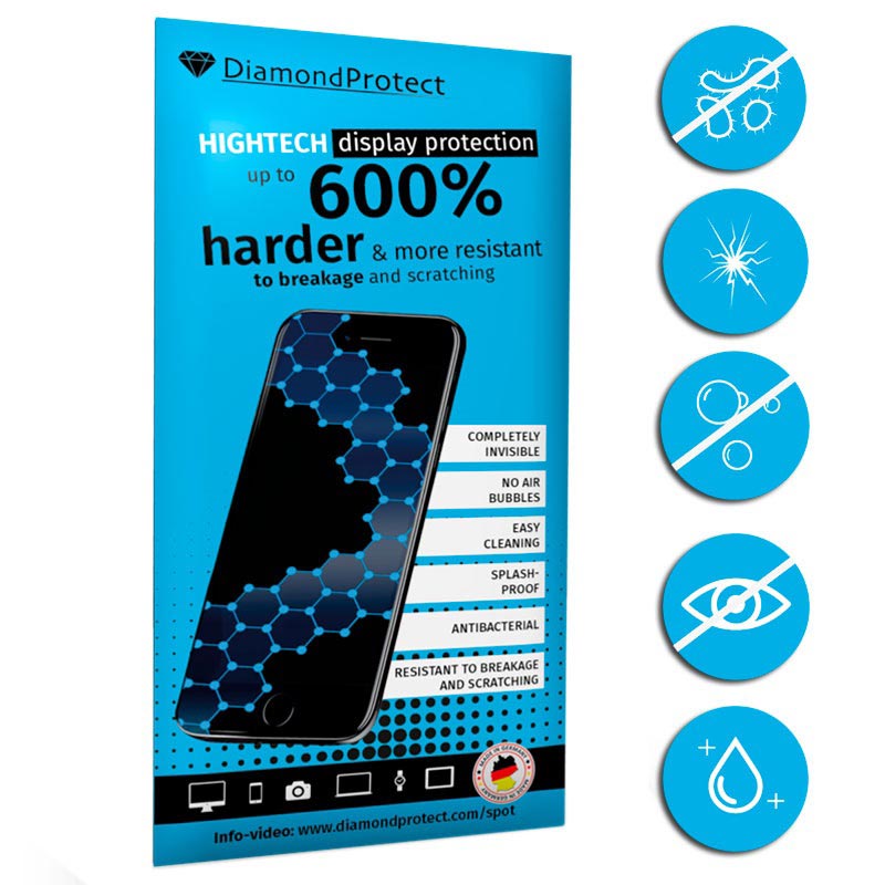 Protecteur d'Écran Liquide DiamondProtect Hightech