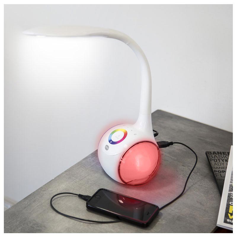 lampe bluetooth enceinte