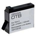 Batterie Compatible pour GoPro Hero4 - Li-Ion - 3,8V - 1160mAh