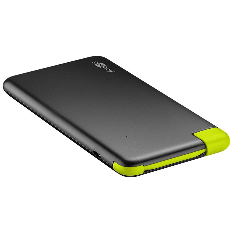 Batterie Externe 4000mah Combien De Charge Batterie Externe Goobay Slim 4000mAh - Noire