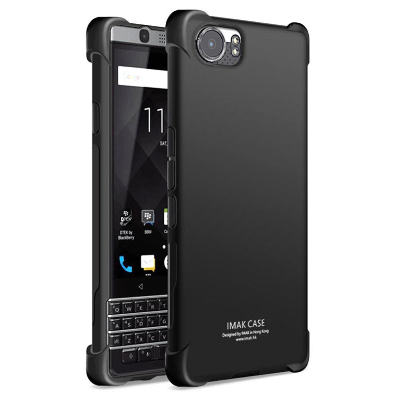 BlackBerry Keyone Imak Anti Scratch TPU Case Metallic Black