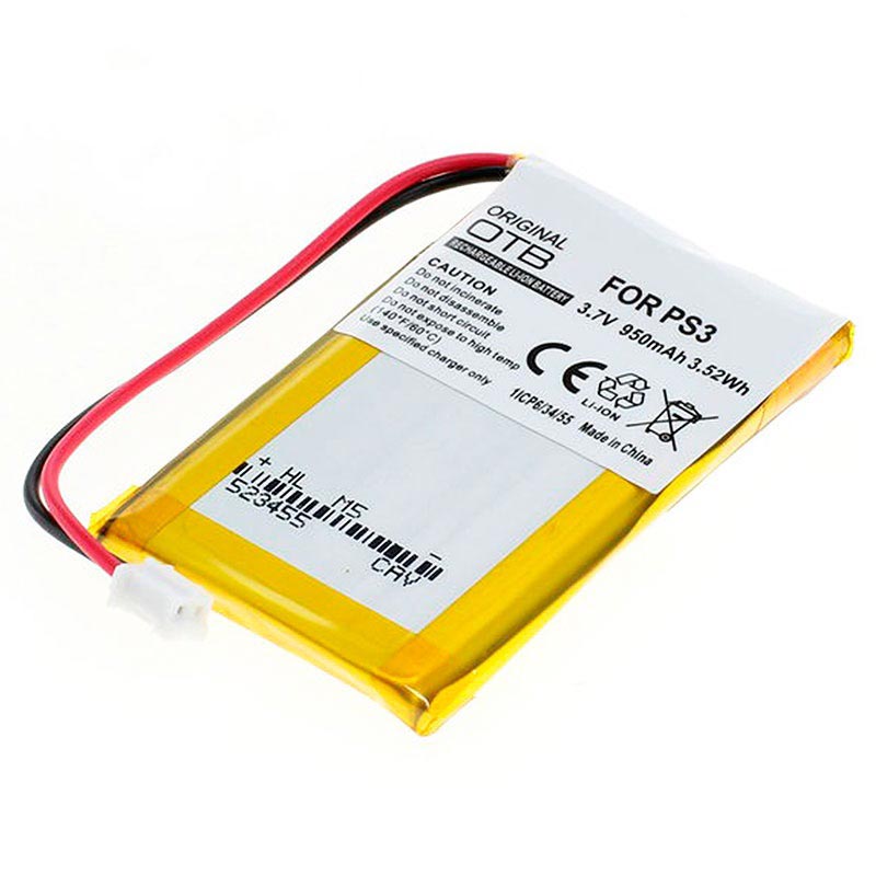 Batterie OTB pour Dualshock de Sony PlayStation 3 950mAh