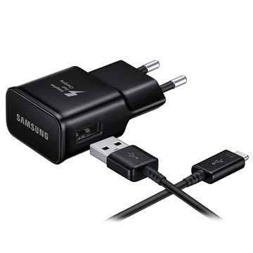 Chargeur Voyage Rapide USB-C Samsung EP-TA20EB - Noir