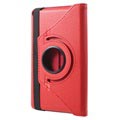 Etui Rotatif pour Huawei MediaPad T3 7.0 - Rouge