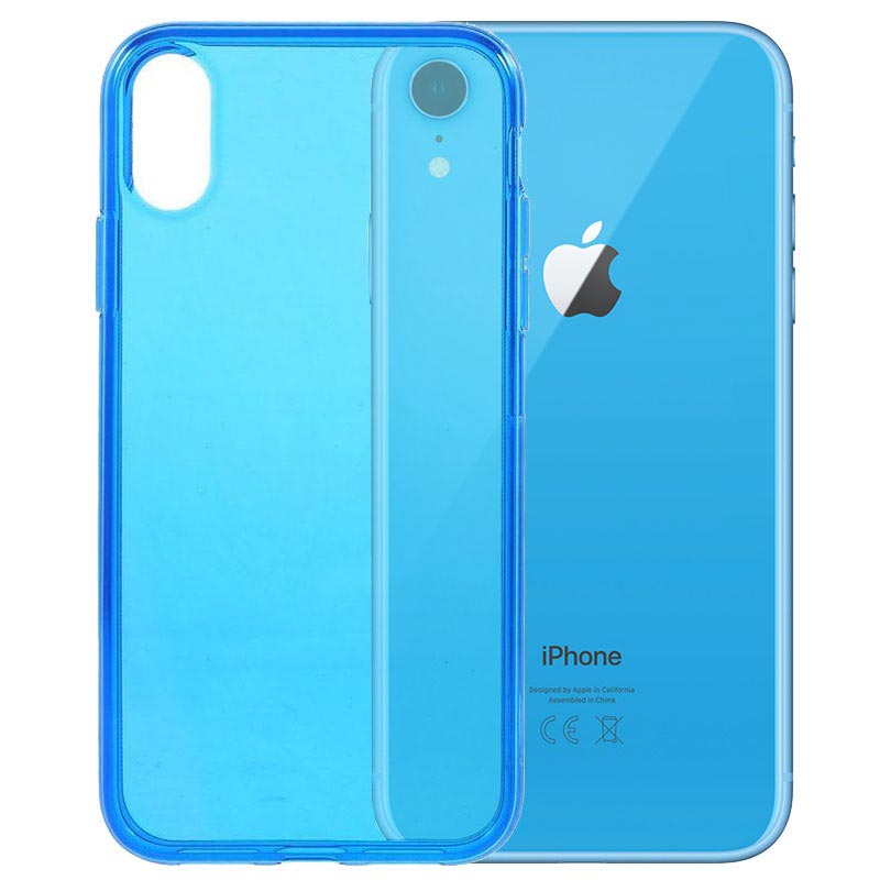 Coque iPhone XR Ultra Flexible - Bleue