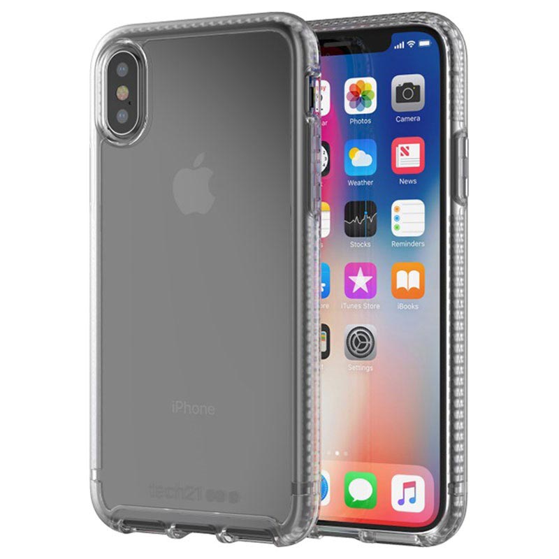 coque pure clear de tech21 pour iphone xs